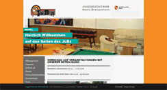 Desktop Screenshot of jugendzentrum-bretzenheim.de